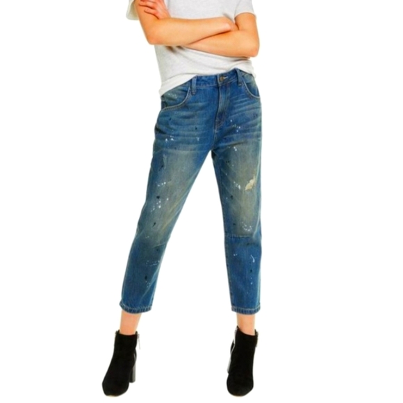 NWT Women's Wildfox DaVinci Baggy Crop Jeans - Picture 6 of 10